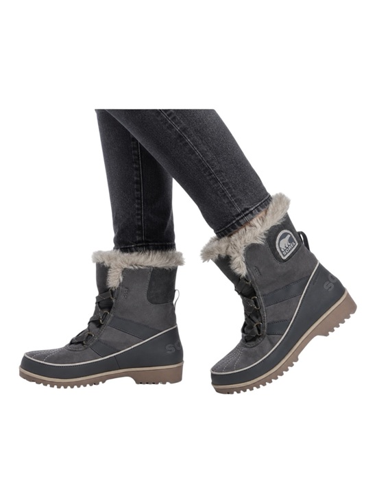 Sorel Shoes - Sorel Tivoli II gray suede waterproof winter boots women’s 7